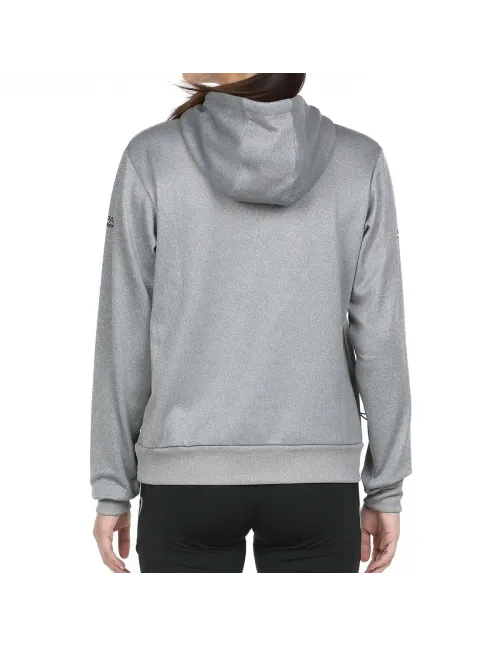 Sudadera Bullpadel Leste Gris Mujer | Ofertas de pádel